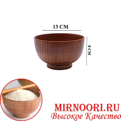 Миска деревянная 6569 (1х120)