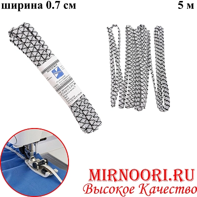 Резинка 1857 зигзаг (1х1000)