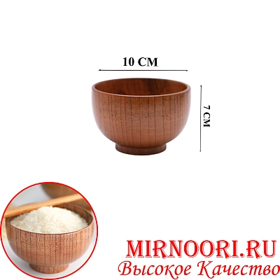 Миска деревянная 6568 (1х192)