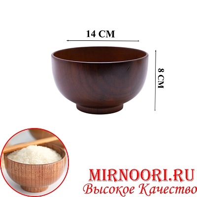 Миска деревянная 6570 (1х100)