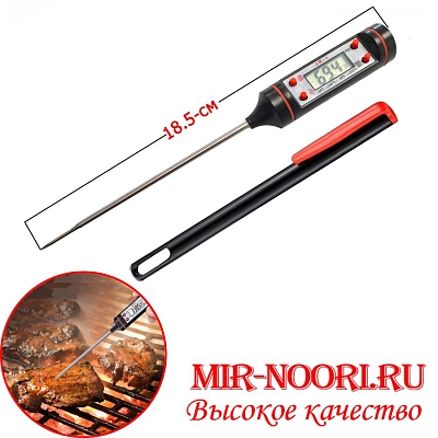 Кухон.электрон.термометр черн. 1841 (1х200)