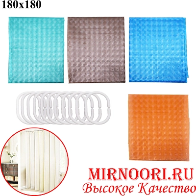 Штора для ванны 3 D 1827 (1х72)