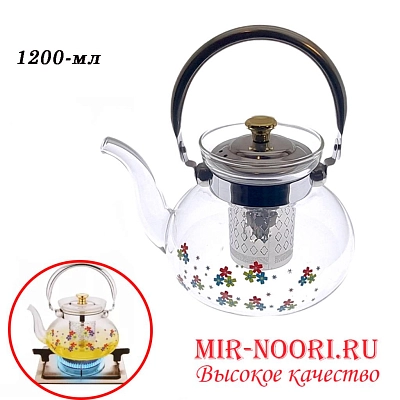 Чайник с ник.ручк. 2086-1200 (1х24)