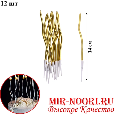 Свечи для торта 3340-1(1х360)