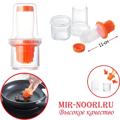 Щётка-дозатор для масла силикон.3067  (1х144)