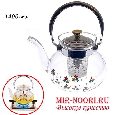 Чайник с ник.ручк. 2086-1400 (1х24)