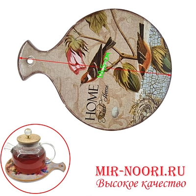 Подставка п/гор.керам,с ручк.1754-2 (1х60)