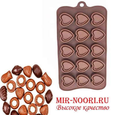 Форма для шоколада силикон.3140(1х240)