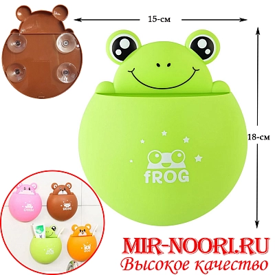 Подставка под зубн.щетки Мишка  1538 (1х160)