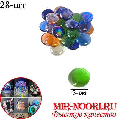 Камни декор.стекл.1771 (1х60)