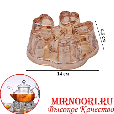 Подставка для чайника медовая большая 3495-1(1х24)